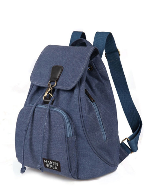 Martin Versa Tas Ransel Wanita Serut Kanvas Backpack Woman TR5 1